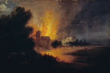 A Village on Fire